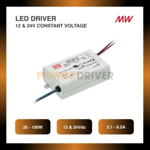 Indoor Constant Voltage 12V 24V - MeanWell